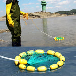 Rete da pesca in mare multi-galleggiante con gabbia per pesci portatile a 3 cerchi con galleggiamento all'aperto, Buoyancy Fishnet