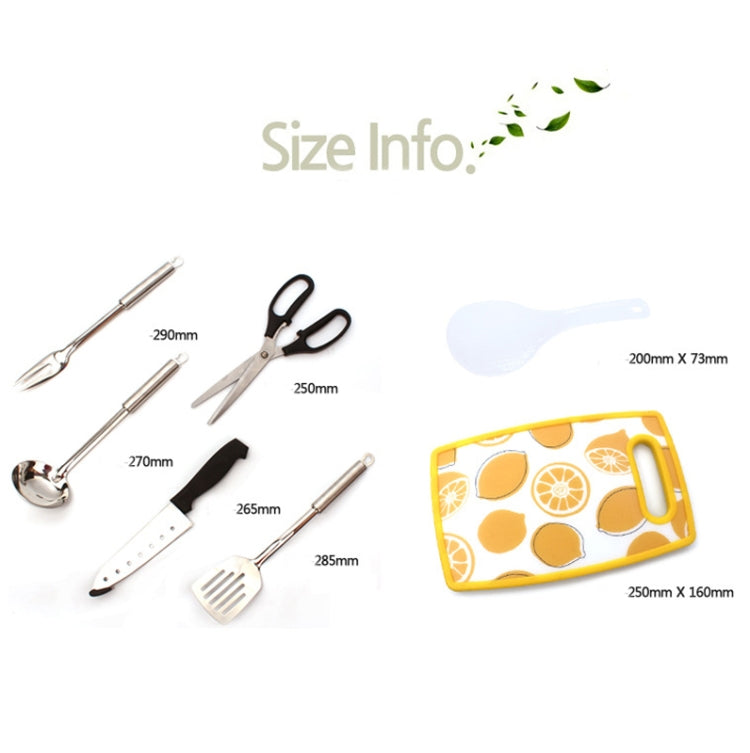 CLS 7-in-1 Outdoor 201 Set di pentole in acciaio inossidabile Utensili da cucina per picnic Borsa da picnic portatile, 7 in 1 Coffee, 7 in 1 Triangle Pattern