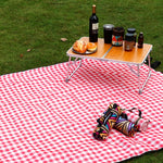 Tappetino da spiaggia per tappetino da picnic all'aperto resistente all'umidità da campeggio 140x200 cm, 200x140cm Purple, 200x140cm Red