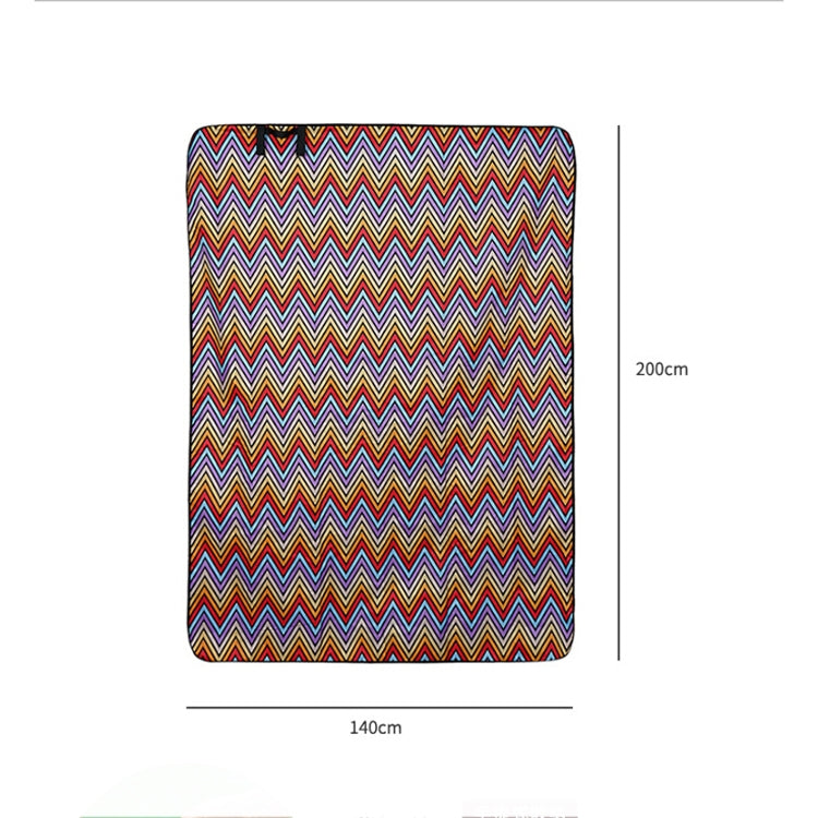 Tappetino da spiaggia per tappetino da picnic all'aperto resistente all'umidità da campeggio 140x200 cm, 200x140cm Purple, 200x140cm Red