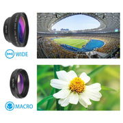 Obiettivo macro ultra grandangolare 0,45X per smartphone