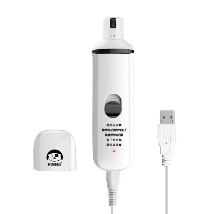 Lucidatore per unghie per cani con dispositivo per manicure elettrico per animali domestici, Battery, Charged