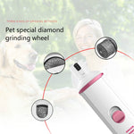 Lucidatore per unghie per cani con dispositivo per manicure elettrico per animali domestici, Battery, Charged