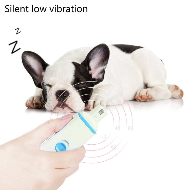 Lucidatore per unghie per cani con dispositivo per manicure elettrico per animali domestici, Battery, Charged