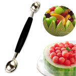 Cucchiaio da scavo per frutta a doppia testa in acciaio inossidabile per uso domestico, Double Head