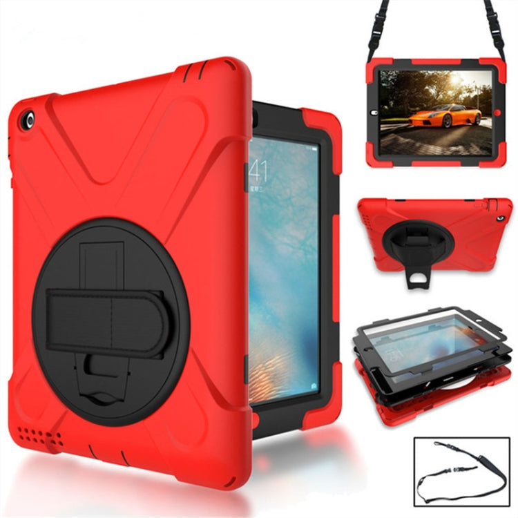 Custodia in silicone con rotazione 360° per iPad 9.7