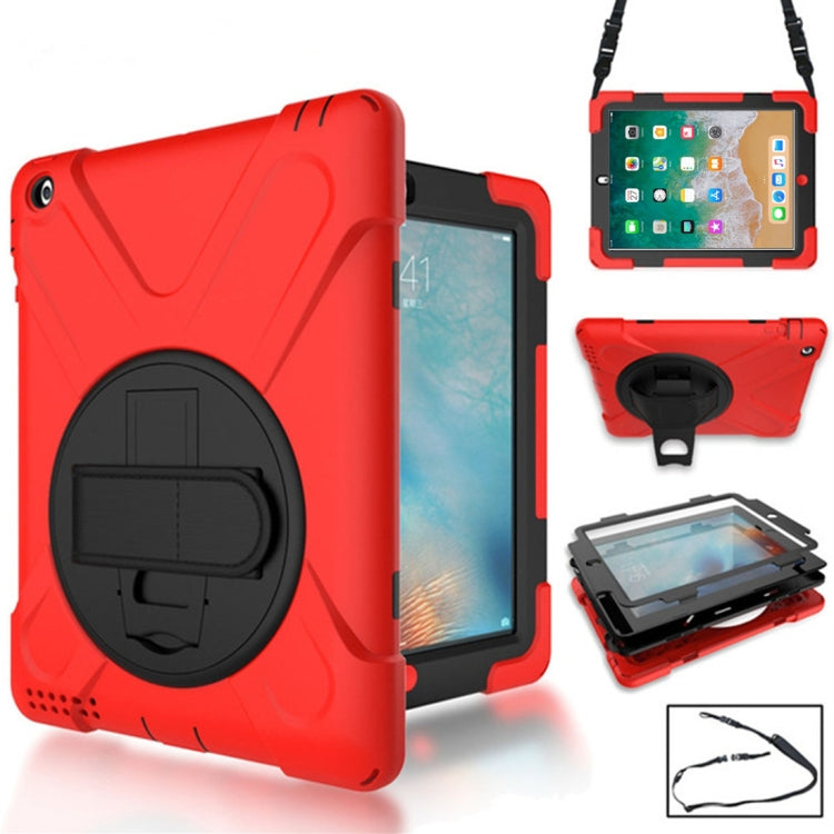 Custodia in silicone con rotazione 360° per iPad 9.7