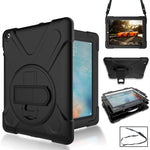 Custodia in silicone con rotazione 360° per iPad 9.7
