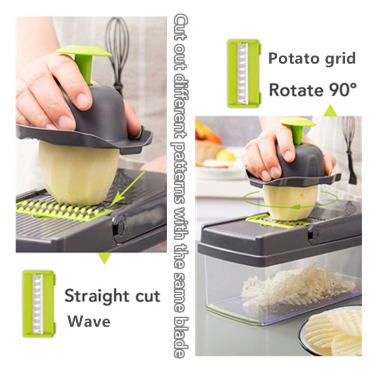 Tagliaverdure Affettatrice da cucina Tagliafrutta Pelapatate Carota Grattugia Affettatrice di verdure, Vegetable Cutter