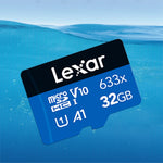 Scheda di memoria del registratore di guida della scheda TF di memoria del telefono cellulare ad alta velocità Lexar 633x 32 GB, 32GB
