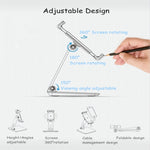 Supporto da tavolo universale in alluminio per smartphone e table