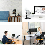 Supporto da tavolo universale in alluminio per smartphone e table