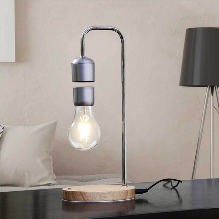 Lampada da tavolo LED 16W con lampadina galleggiante nera