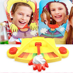 Pie Face Showdown Gioco Sfida Giocattolo da tavolo interattivo per famiglie per giocattoli di scherzo per bambini, Double, Single