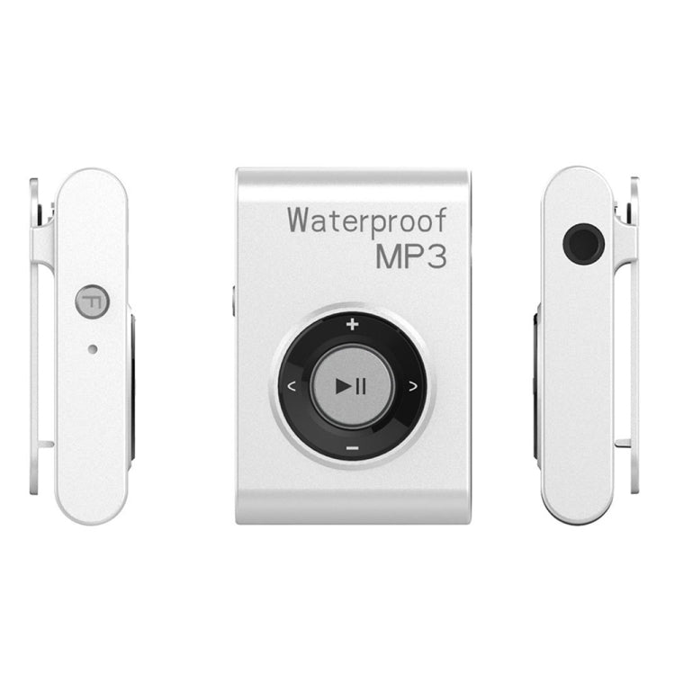 IPX8 Impermeabile Nuoto Immersione Sport Lettore musicale MP3 con clip e auricolare, supporto FM, 4GB, 8GB