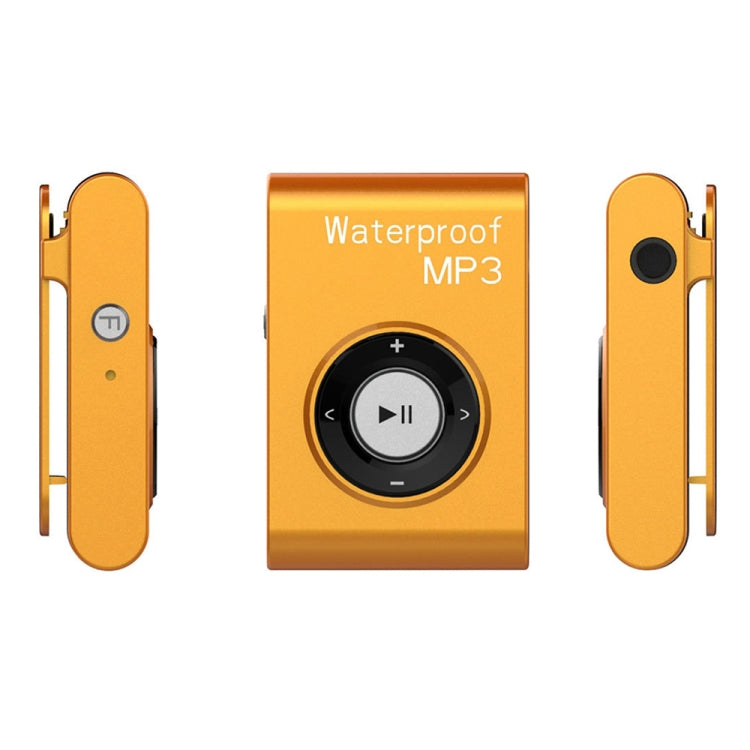 IPX8 Impermeabile Nuoto Immersione Sport Lettore musicale MP3 con clip e auricolare, supporto FM, 4GB, 8GB