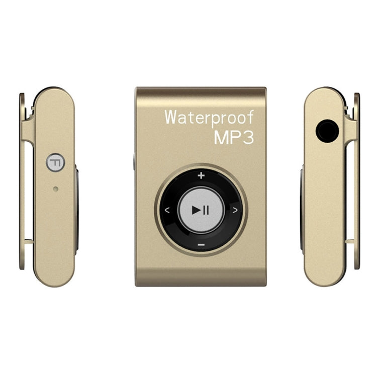 IPX8 Impermeabile Nuoto Immersione Sport Lettore musicale MP3 con clip e auricolare, supporto FM, 4GB, 8GB