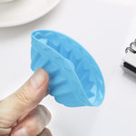 Stampo per gelatina da forno a forma di filo da 12 pezzi Stampo per ciambella per muffin e cupcake in silicone per budino, Thread Shape