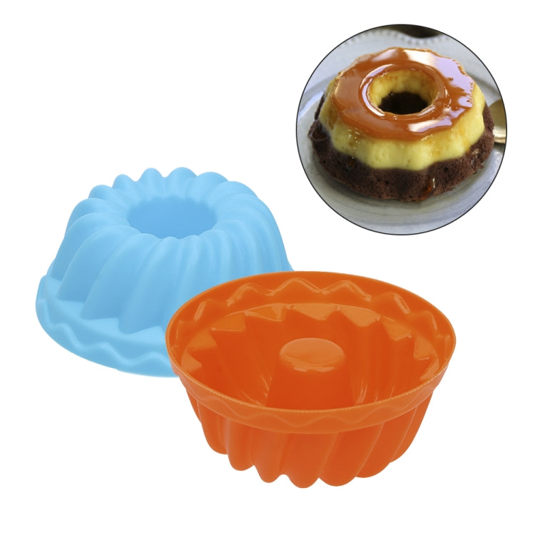Stampo per gelatina da forno a forma di filo da 12 pezzi Stampo per ciambella per muffin e cupcake in silicone per budino, Thread Shape