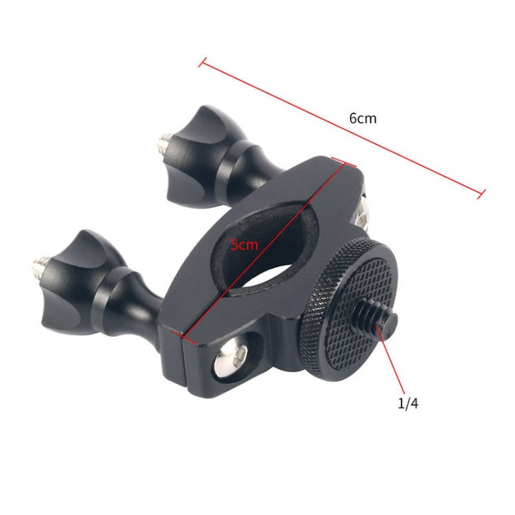 Supporto per bici con staffa per bicicletta con fotocamera sportiva in alluminio per DJI OSMO Action per Gopro Hero