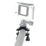 Supporto per bici con staffa per bicicletta con fotocamera sportiva in alluminio per DJI OSMO Action per Gopro Hero