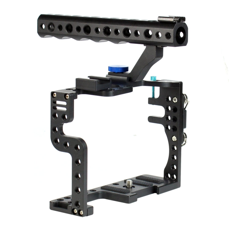Stabilizzatore per maniglia a gabbia video in metallo per fotocamera per Panasonic LUMIX GH3/GH4