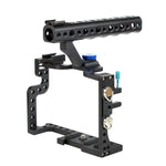 Stabilizzatore per maniglia a gabbia video in metallo per fotocamera per Panasonic LUMIX GH3/GH4