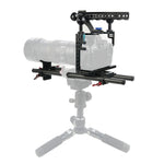 Stabilizzatore per maniglia a gabbia video in metallo per fotocamera per Panasonic LUMIX GH3/GH4