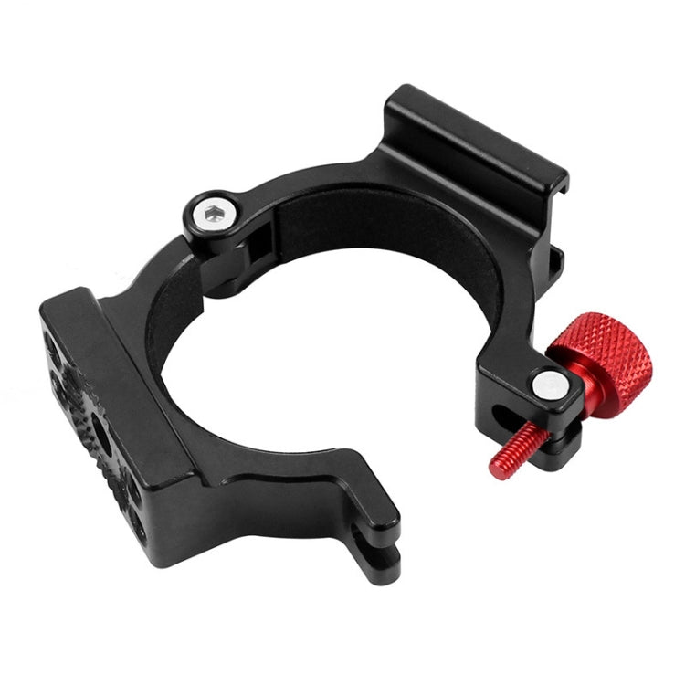 Supporto per microfono con anello adattatore per slitta calda per stabilizzatore cardanico Zhiyun Smooth a 4 maniglie