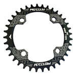 Parti della piastra dentata per bicicletta MTB 104BCD per corona rotonda stretta e larga MOTSUV, Disk 32T, Disk 34T, Disk 36T, Disk 38T, Elliptic plate  32T