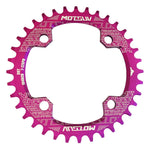 Parti della piastra dentata per bicicletta MTB 104BCD per corona rotonda stretta e larga MOTSUV, Disk 32T, Disk 34T, Disk 36T, Disk 38T, Elliptic plate  32T