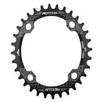 Parti della piastra dentata per bicicletta MTB 104BCD per corona rotonda stretta e larga MOTSUV, Disk 32T, Disk 34T, Disk 36T, Disk 38T, Elliptic plate  32T