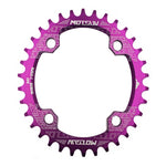 Parti della piastra dentata per bicicletta MTB 104BCD per corona rotonda stretta e larga MOTSUV, Elliptic plate 34T, Elliptic plate 36T, Elliptic plate 38T