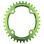 Parti della piastra dentata per bicicletta MTB 104BCD per corona rotonda stretta e larga MOTSUV, Elliptic plate 34T, Elliptic plate 36T, Elliptic plate 38T