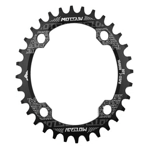 Parti della piastra dentata per bicicletta MTB 104BCD per corona rotonda stretta e larga MOTSUV, Elliptic plate 34T, Elliptic plate 36T, Elliptic plate 38T