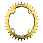 Parti della piastra dentata per bicicletta MTB 104BCD per corona rotonda stretta e larga MOTSUV, Elliptic plate 34T, Elliptic plate 36T, Elliptic plate 38T