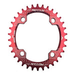 Parti della piastra dentata per bicicletta MTB 104BCD per corona rotonda stretta e larga MOTSUV, Elliptic plate 34T, Elliptic plate 36T, Elliptic plate 38T