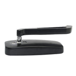 Specchietto retrovisore modificato per moto in alluminio quadrato antiriflesso, Anti-glare