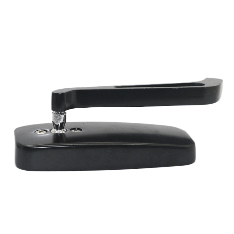 Specchietto retrovisore modificato per moto in alluminio quadrato antiriflesso, Anti-glare