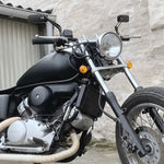 Specchietto retrovisore modificato per moto in alluminio quadrato antiriflesso, Anti-glare