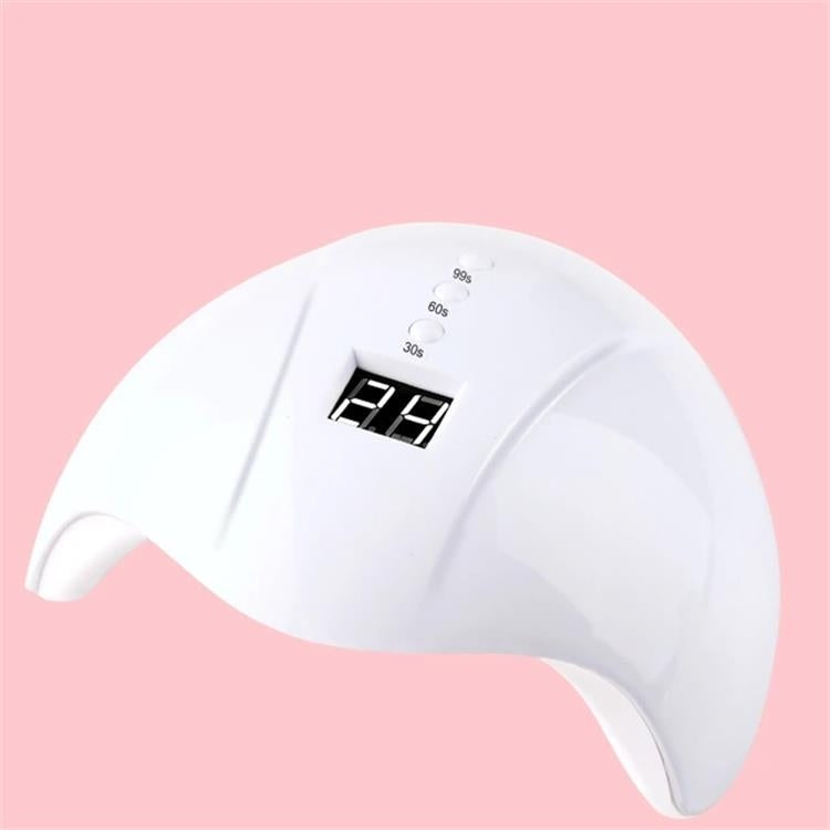 Lampada UV LED da 36 W per asciugare le unghie, 12 LED, per la polimerizzazione della macchina per unghie, timer anni '30/'60/'99, connettore USB