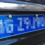 Modifica targa auto Tappo a vite Viti antifurto con guarnizione solida tempestata di diamanti