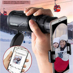 Eyeskey 8-24X42 Zoom Telescopio HD a tubo singolo Telescopio fotografico per telefono cellulare Binocolo monoculare impermeabile, 8-24X42