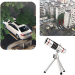 Bolanke Telescopio da esterno Accessori per telefoni cellulari Teleobiettivo da ripresa con clip metallica universale, 12X, 18X