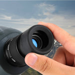 15-45X60 Zoom Telescopio a lente singola Binocolo monoculare ad alta definizione Occhiali da vista per birdwatching all'aperto, 15-45X60 Green, 15-45X60 Black