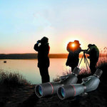15-45X60 Zoom Telescopio a lente singola Binocolo monoculare ad alta definizione Occhiali da vista per birdwatching all'aperto, 15-45X60 Green, 15-45X60 Black
