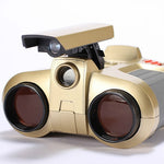 Binocolo 4X30 per visione notturna per bambini con telescopio con messa a fuoco regolabile, 4X30