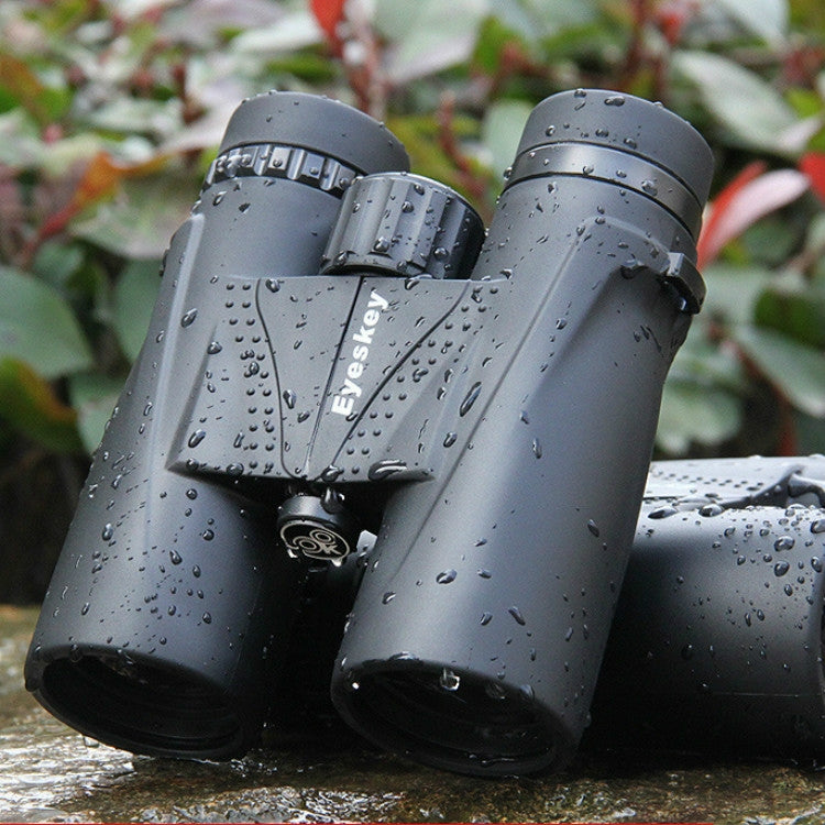 Binocolo tascabile impermeabile riempito di azoto senza infrarossi per visione notturna con telescopio HD ad alta definizione Eyeskey, 8X42, 10X42