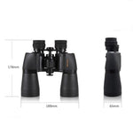 Binocolo per occhiali da concerto per visione notturna a bassa luminosità con telescopio HD Eyeskey 10X50, 10X50 Binoculars