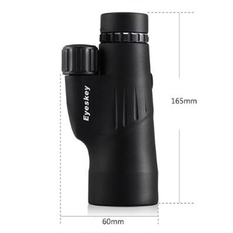 Eyeskey 10X50 Telescopio Misurabile Calibro di Grandi Dimensioni Ingrandimento Alto HD Basso Livello di Luce Visione Notturna Binocolo Monoculare Impermeabile, 10X50 Monocular